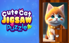 Cute Cat Jigsaw Puzzle game cover