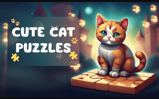 Cute Cat Puzzles game cover