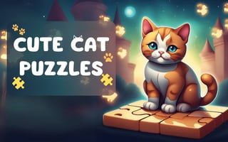 Cute Cat Puzzles game cover