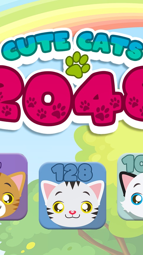 Cute Cats 2048
