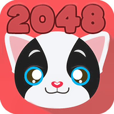 Cute Cats 2048 By Gamepix