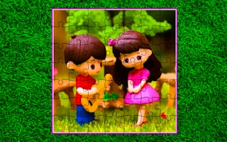 Cute Couples Puzzle game cover