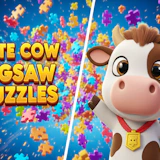Cute Cow Jigsaw Puzzles