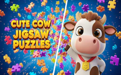 Cute Cow Jigsaw Puzzles