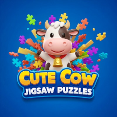 Cute Cow Jigsaw Puzzles By Gamepix