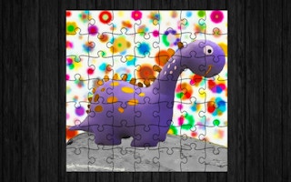 Cute Dinosaur Jigsaw game cover