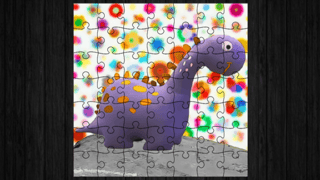 Cute Dinosaur Jigsaw game cover