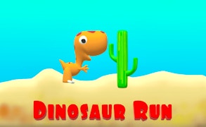 Cute Dinosaur Run game cover