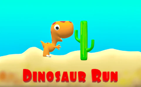 Cute Dinosaur Run game thumbnail