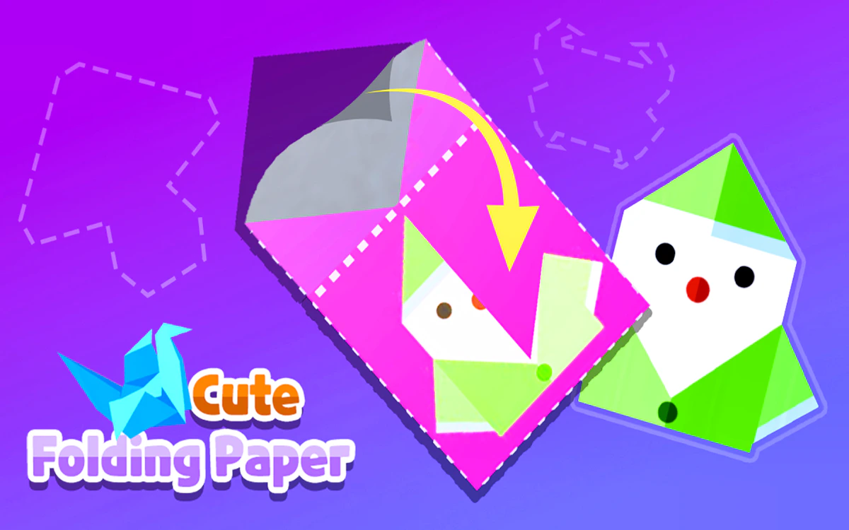 Play Cute Folding Paper — free online Casual game