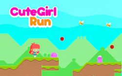Cute Girl Run