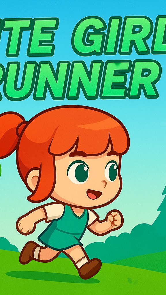 Cute Girl Runner