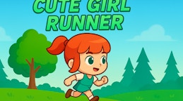Cute Girl Runner