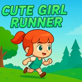Cute Girl Runner