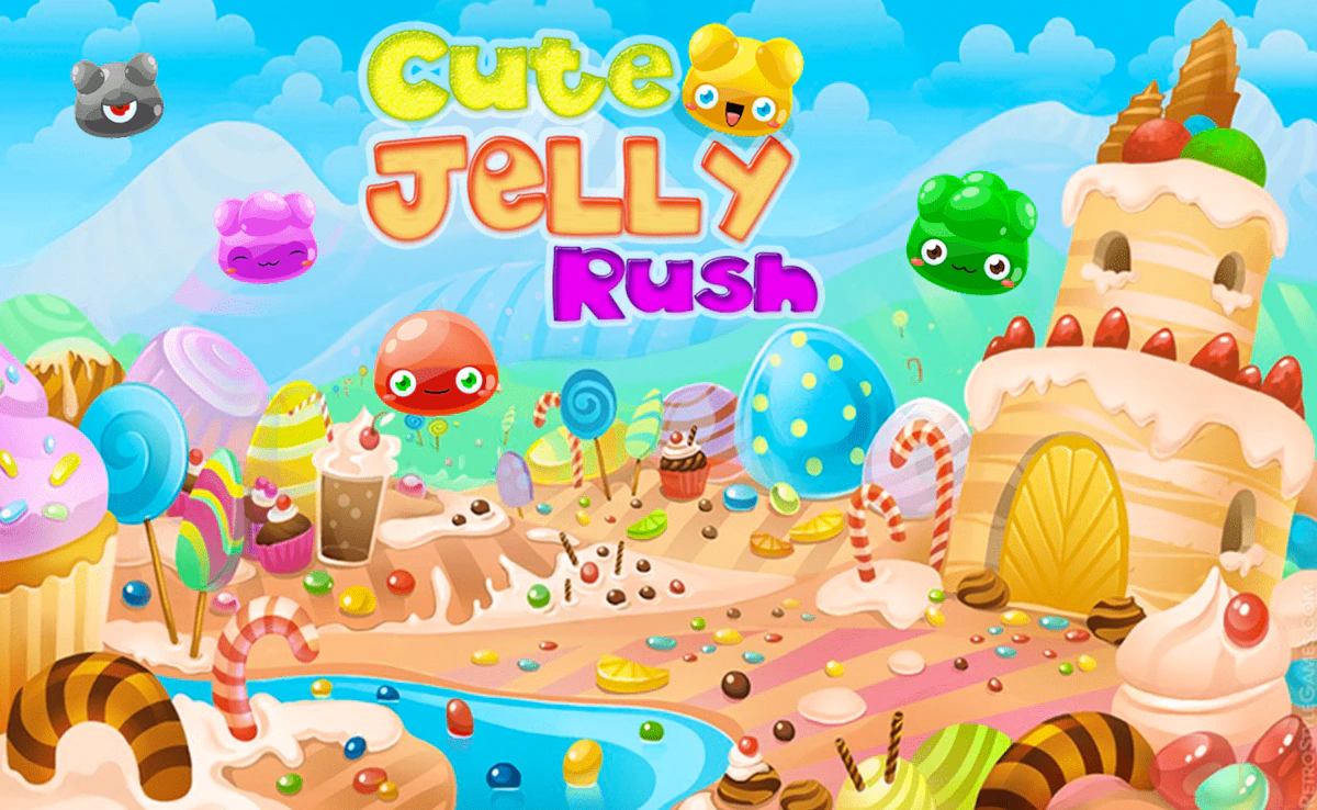 Cute Jelly Rush game thumbnail