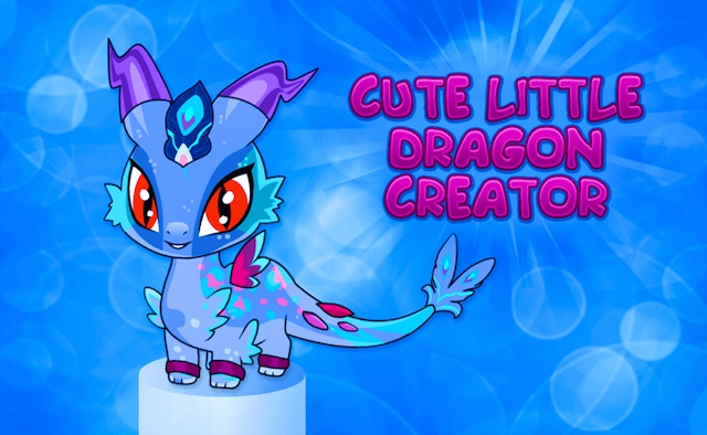 Cute Little Dragon Creator game cover