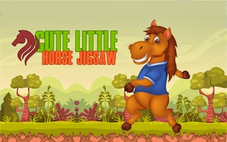 Cute Little Horse Jigsaw game cover