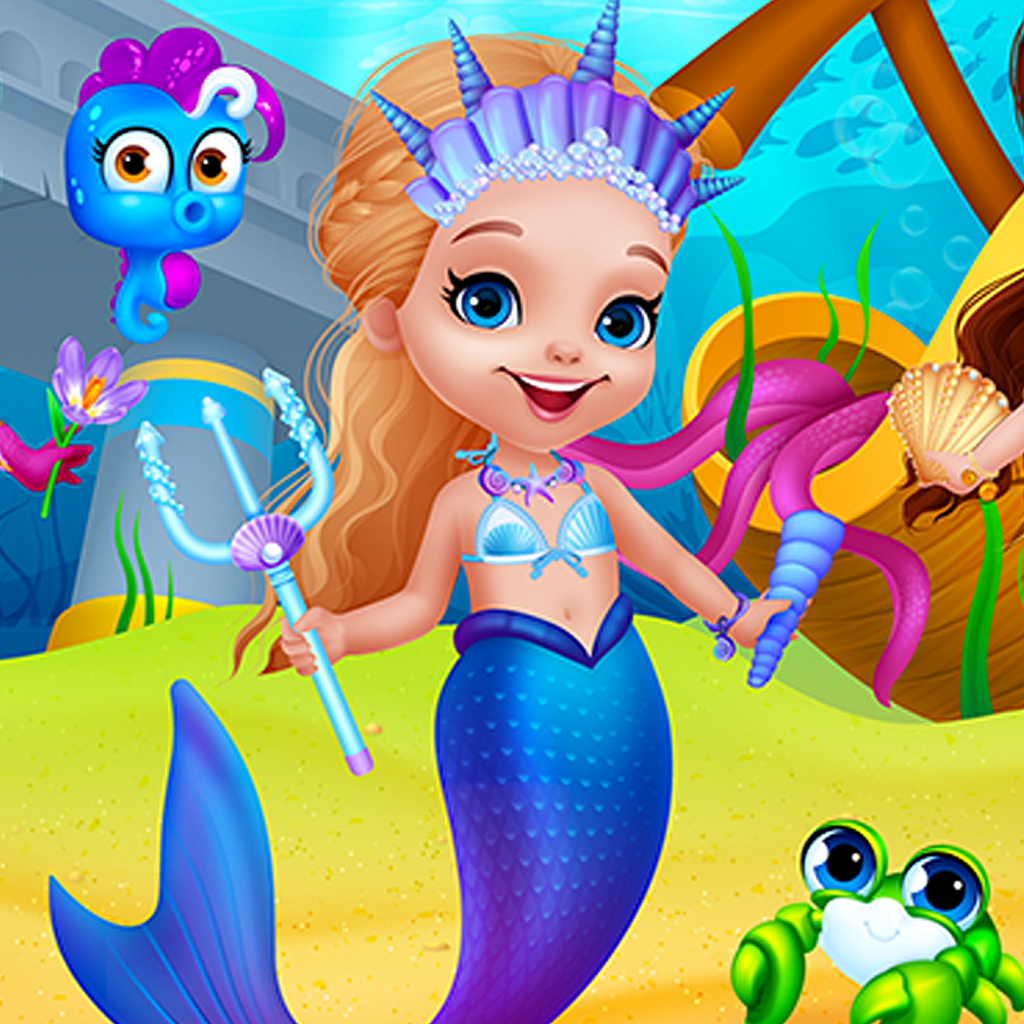 Cute Mermaid Dress up Game html5