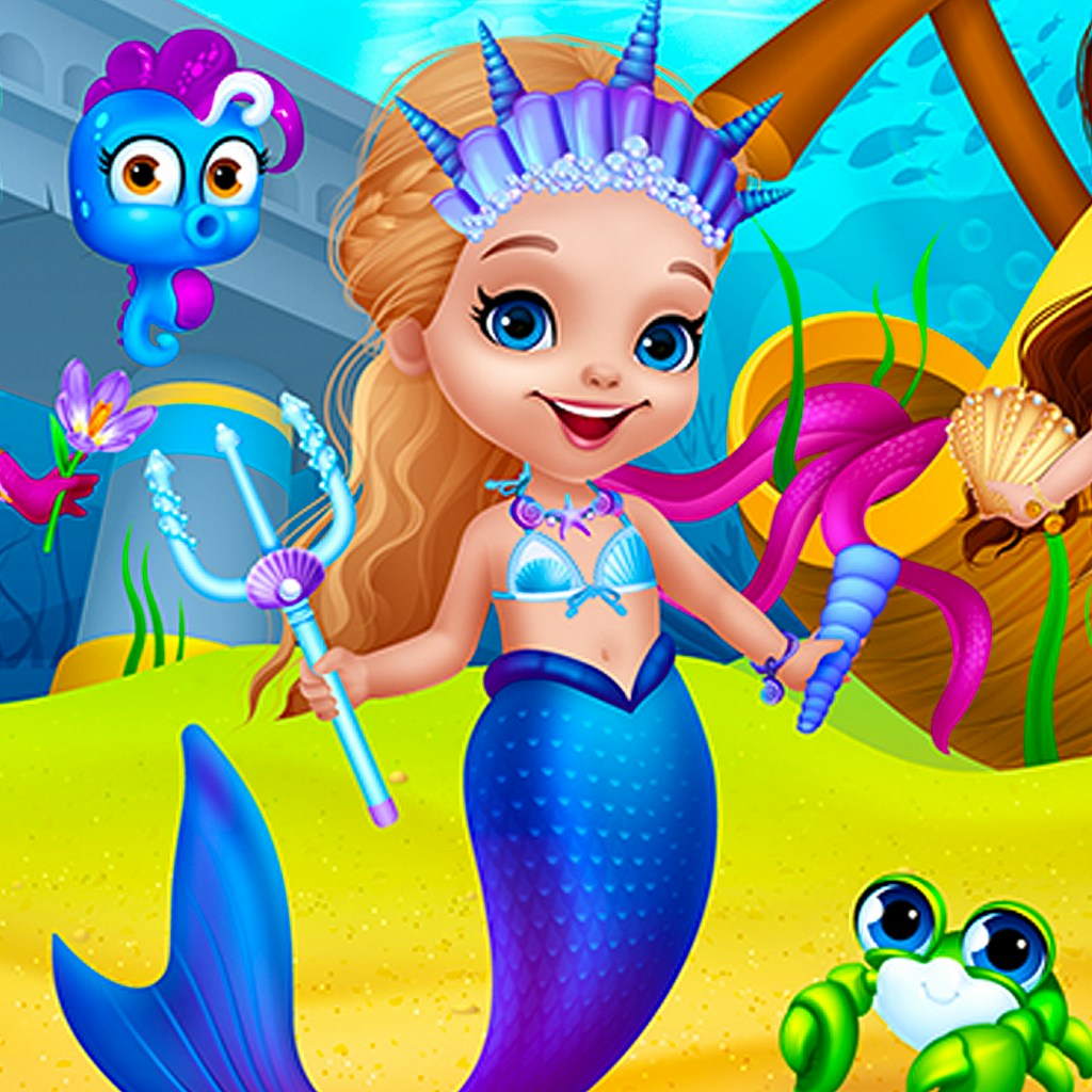 Cute Mermaid Dress up Game html5