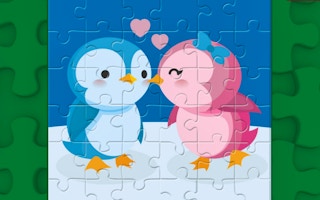 Cute Penguin Puzzle game cover