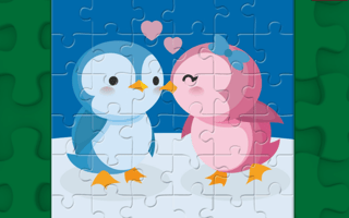 Cute Penguin Puzzle game cover