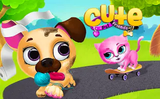 Cute Pet Friends — free online casual game