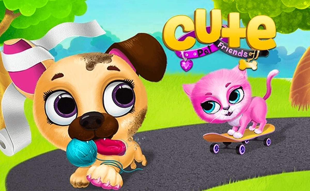 Play Cute Pet Friends — free online Kids game