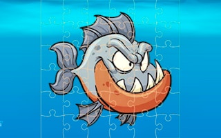 Cute Piranha Jigsaw Puzzles game cover