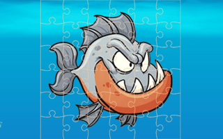 Cute Piranha Jigsaw Puzzles game cover