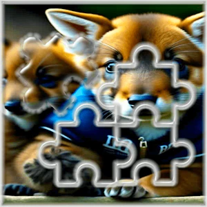 Cute Puppies Photo Frenzy Sliding Game Thumbnail