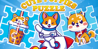 Cute Puppies Puzzle thumbnail