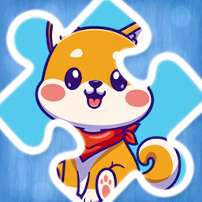 Cute Puppies Puzzle By Gamepix