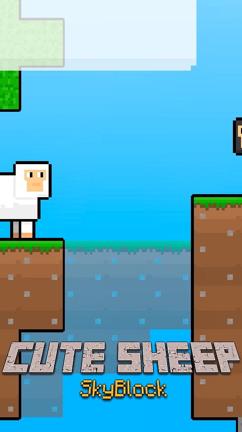 Cute Sheep Skyblock