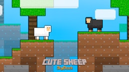 Cute Sheep Skyblock