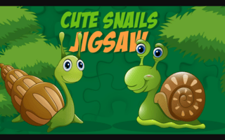 Cute Snails Jigsaw game cover