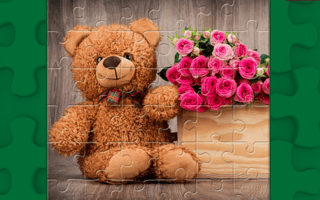 Cute Teddy Bears Puzzle game cover