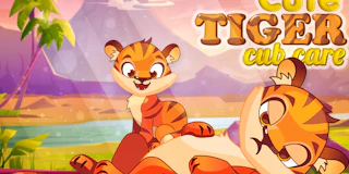Cute Tiger Cub Care thumbnail