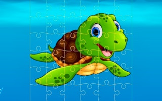 Cute Turtle Jigsaw Puzzles game cover