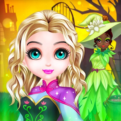 Cute Witch Princess By Gamepix
