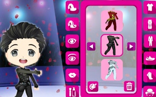 Cute Yuri On Ice Dress Up game cover