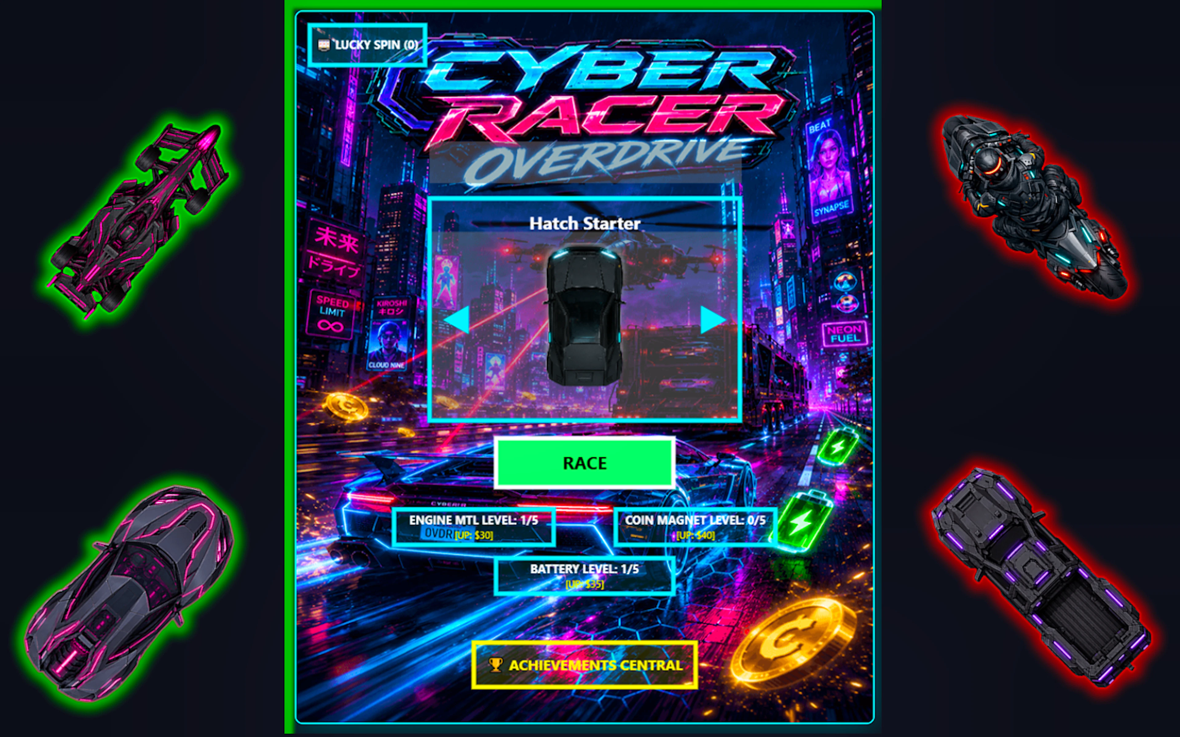 Cyber Racer Overdrive