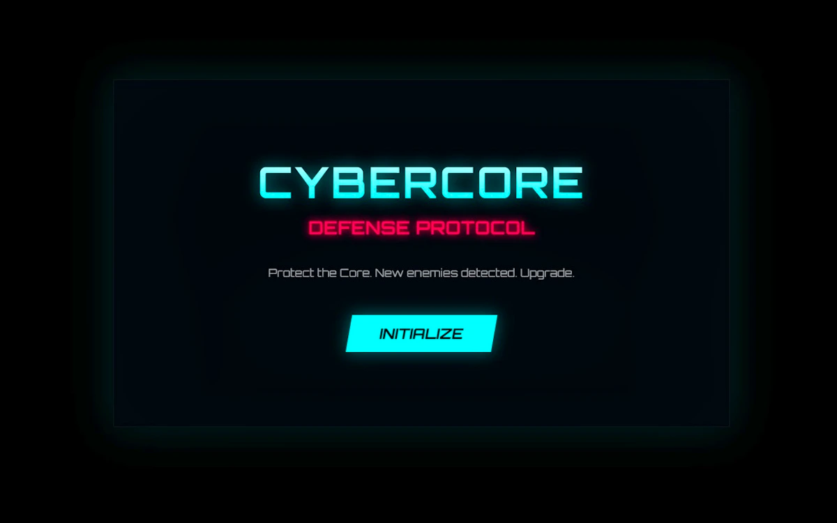 Play CyberCore Defense Protocol — free online Action game