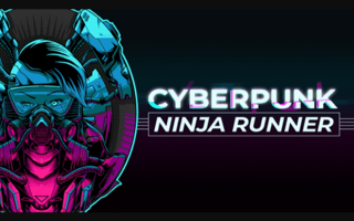 Cyberpunk Ninja Runner game cover