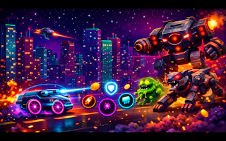 Cyberpunk Survival Shooter