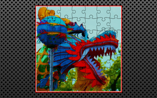 Dangerous Dragons Jigsaw game cover
