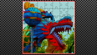 Dangerous Dragons Jigsaw game cover