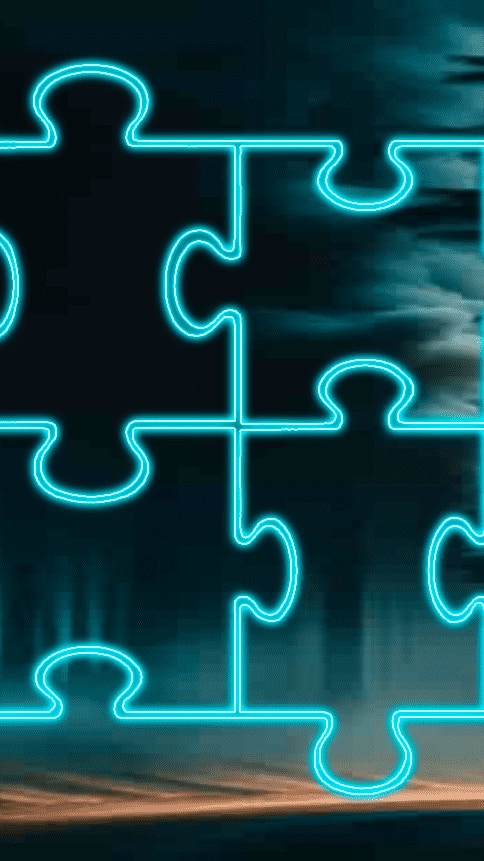 Dark forests Tile Block Puzzle