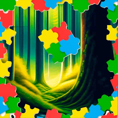 Dark forests Tile Block Puzzle By Gamepix
