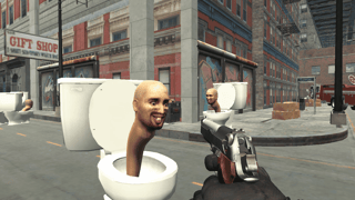 Dead Aim Skibidi Toilets Attack game cover