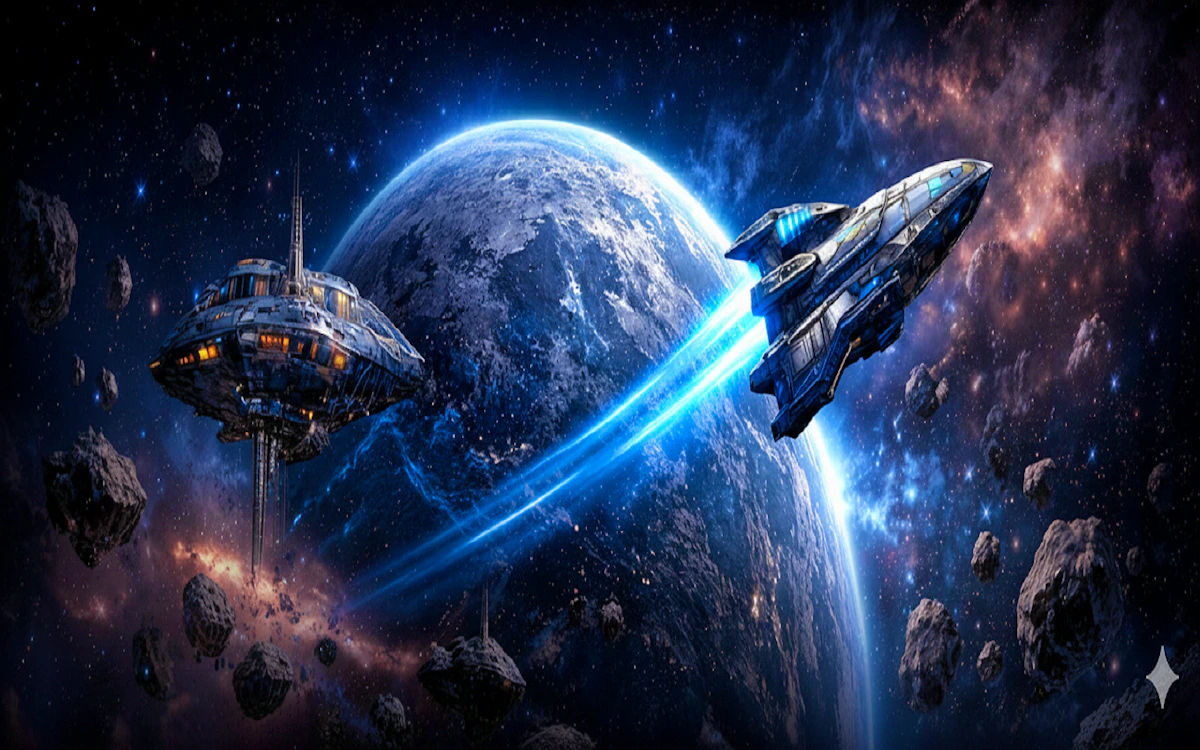 Play Deep Space — free online Arcade game